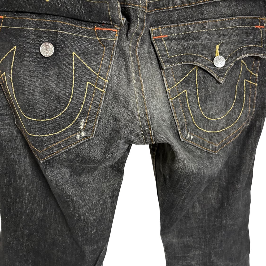 트루릴리젼 joey 흑청 부츠컷 벨바텀 플레어진 33 상품이미지6