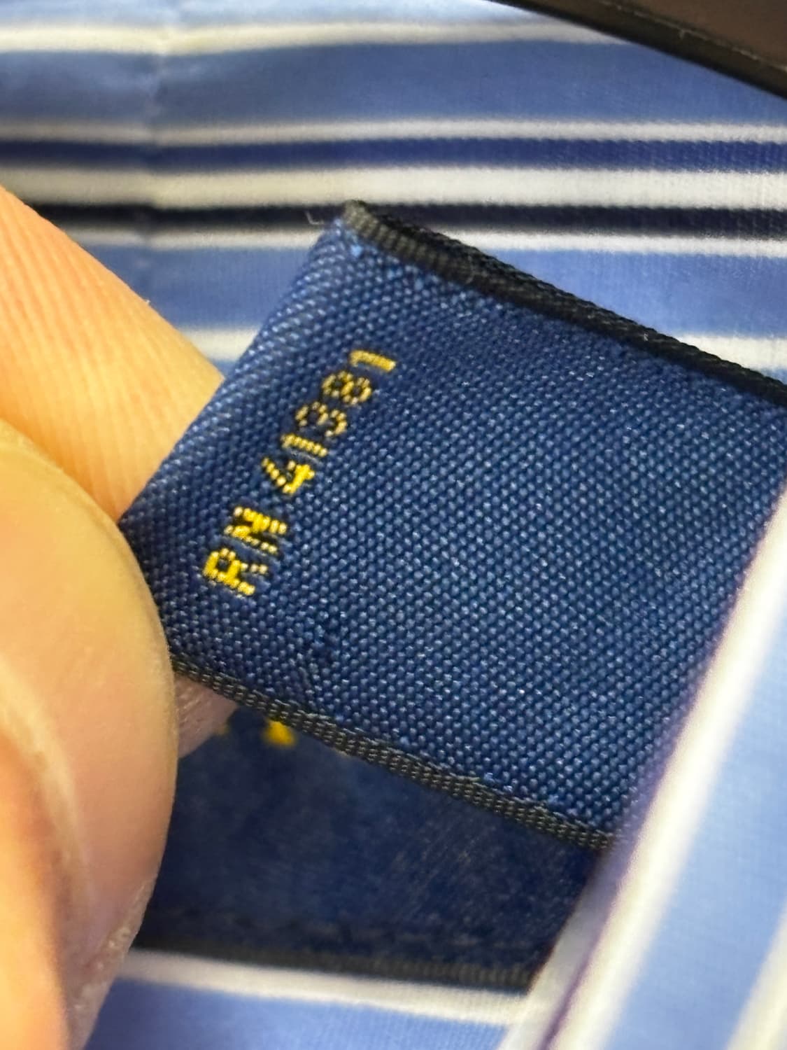 폴로 랄프로렌 스트라이프 셔츠 15-32/33 상품이미지5