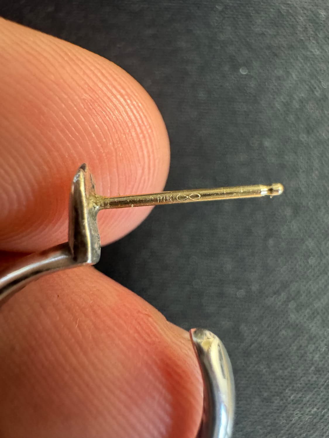 크롬하츠 타이니 후프 이어링 상품이미지4