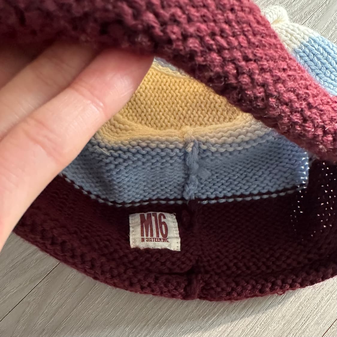빈티지 M16 스트라이프 비니 상품이미지2