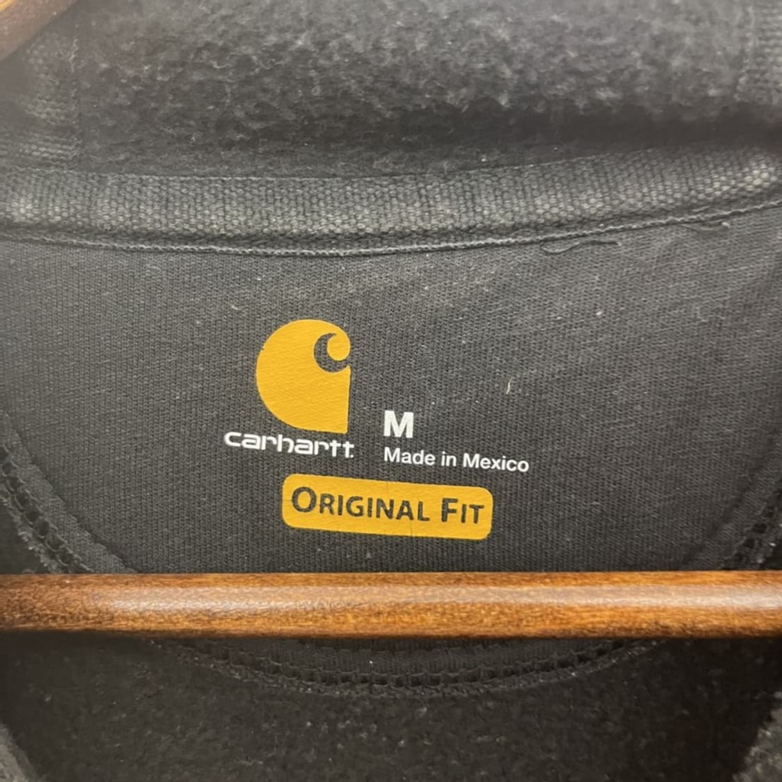 칼하트 스트릿 캐주얼 펑크 슬리브로고 후드티 M C10749 상품이미지5