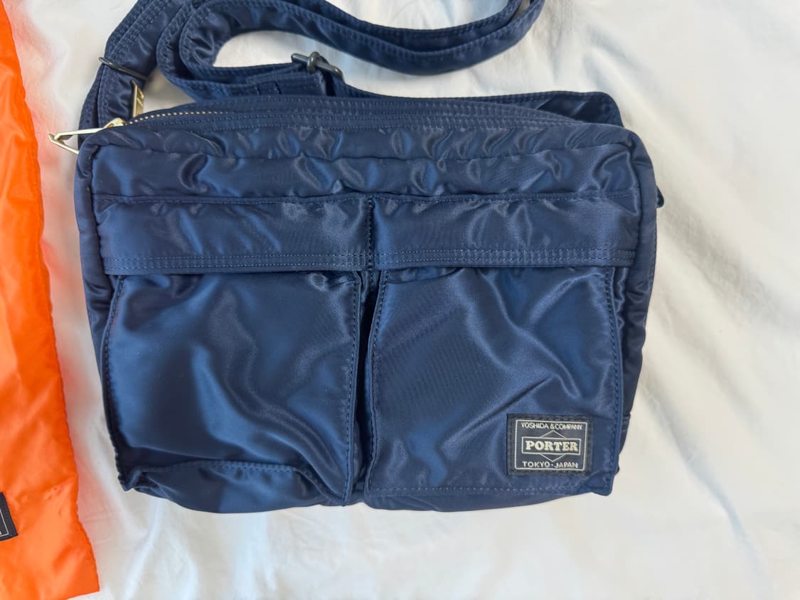 포터 올 뉴 탱커 슬링백 집 아이언 블루 상품이미지2