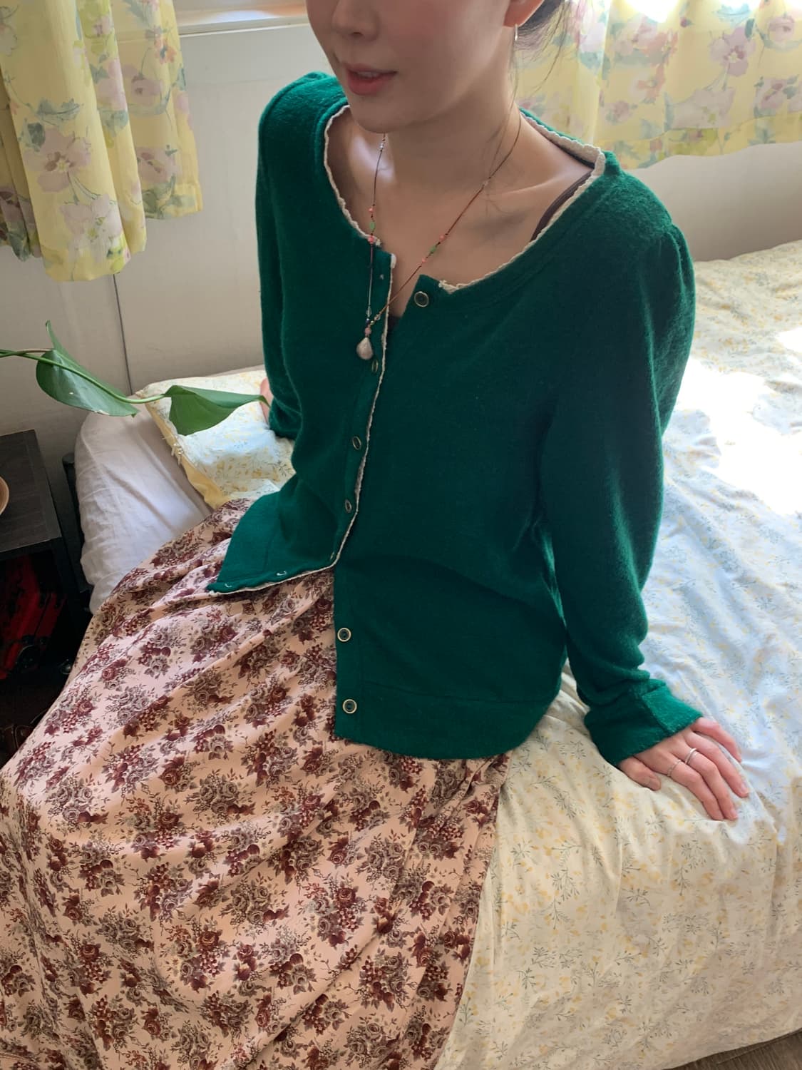 클로버 가디건 상품이미지1