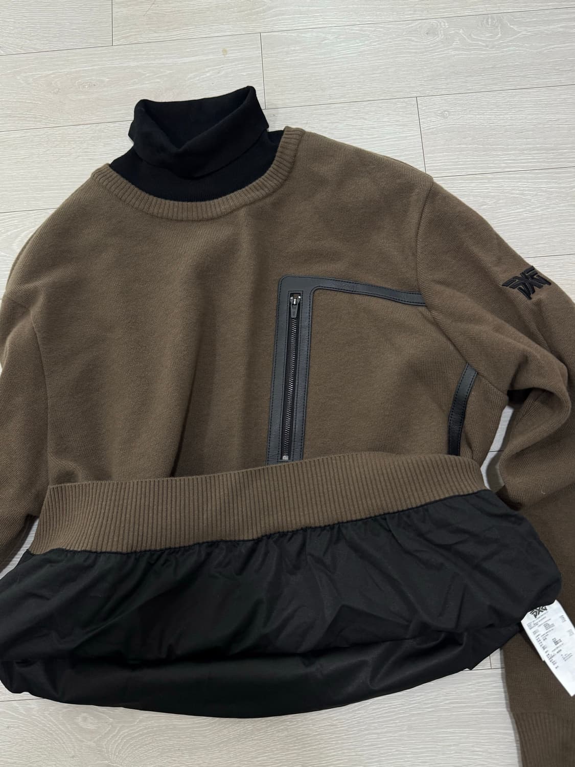 PXG 골프웨어 모크넥 바람막이 방풍 스웨터 상품이미지3