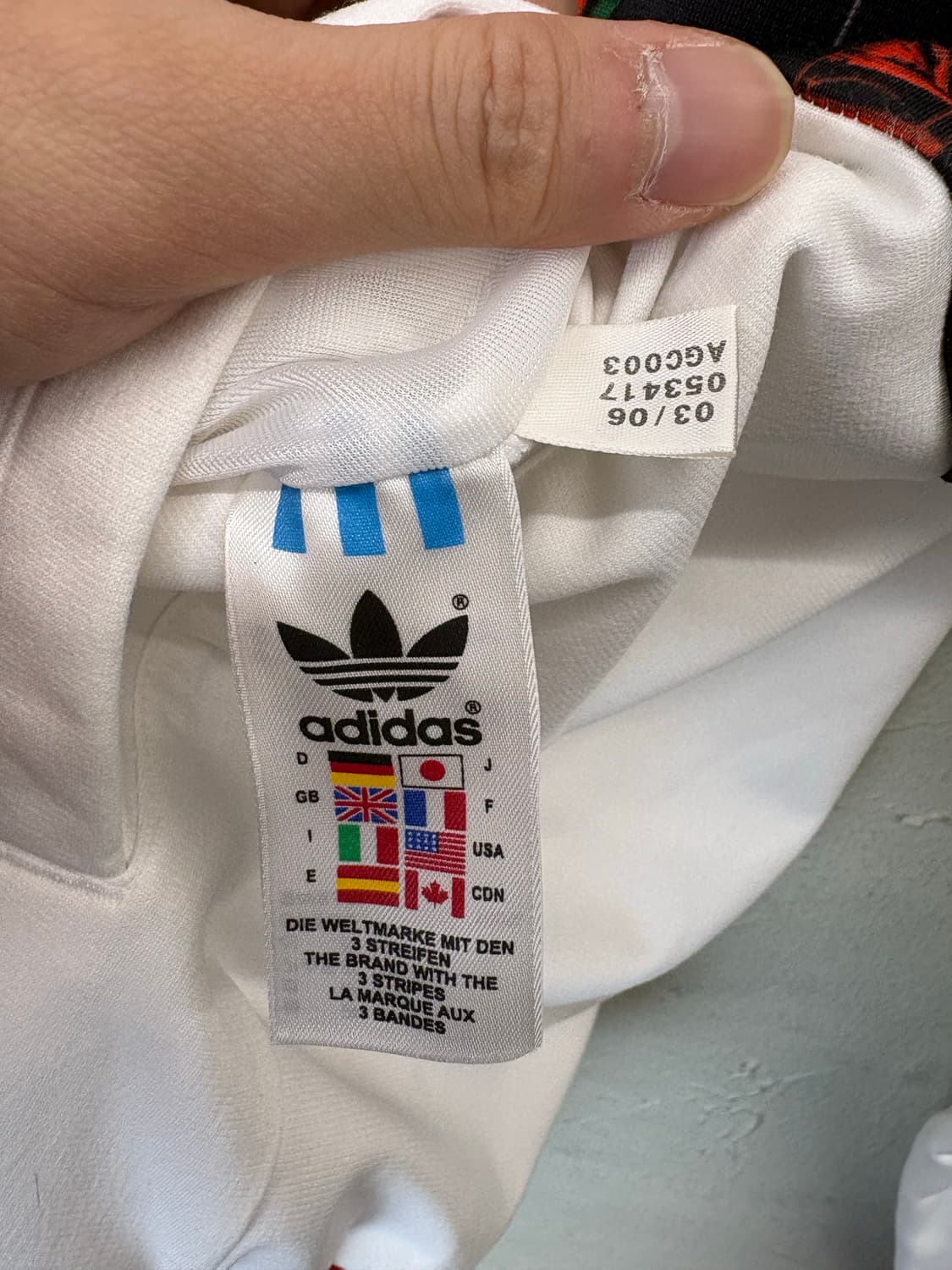 아디다스 아디컬러 한정판 뉴욕 맨해튼 트랙탑 져지 상품이미지10