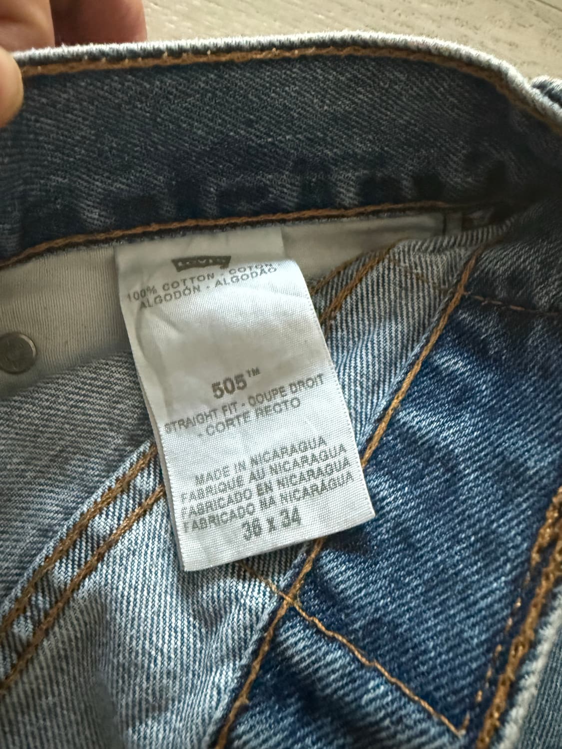 리바이스 505 상품이미지6