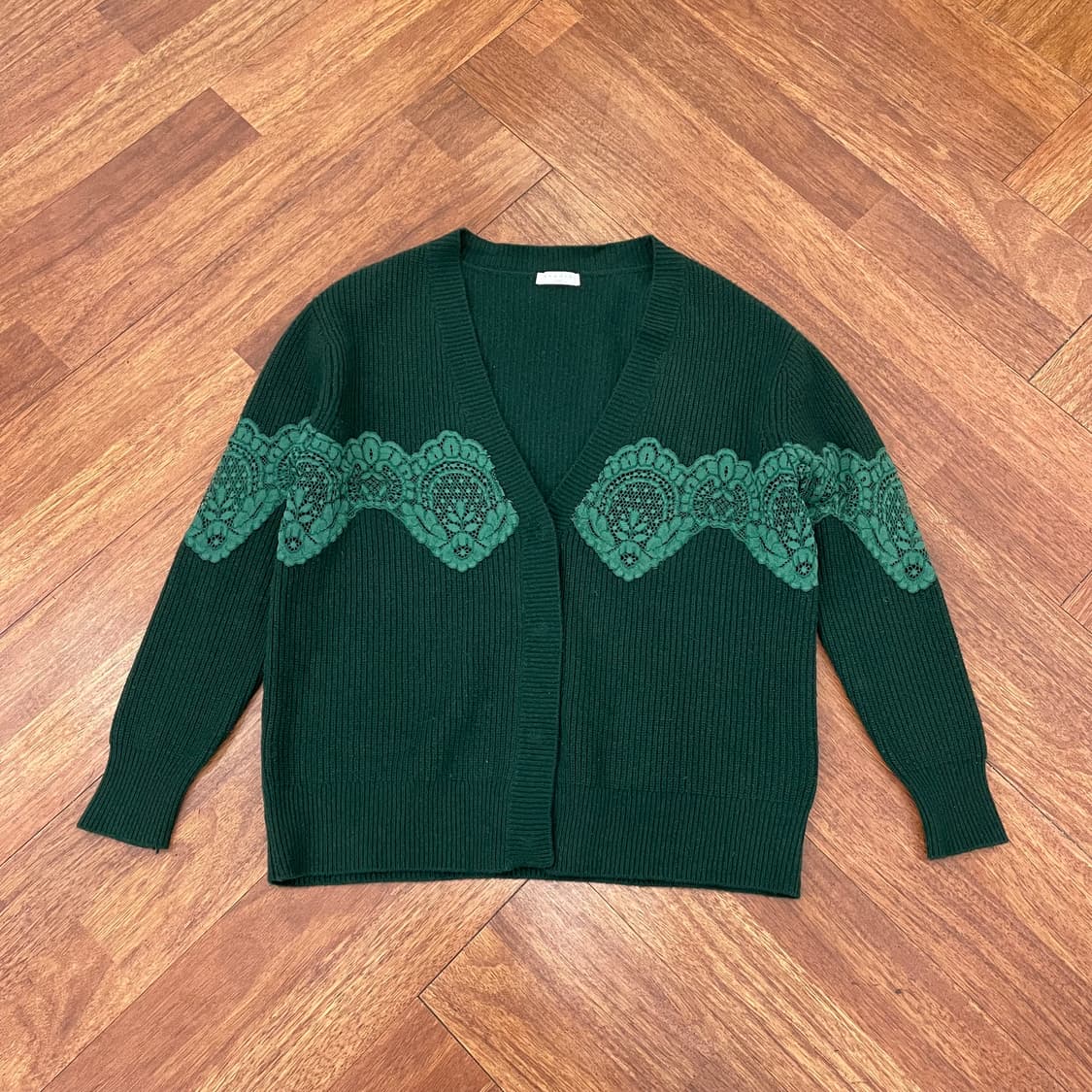 산드로 오버핏 레이스 가디건 상품이미지2