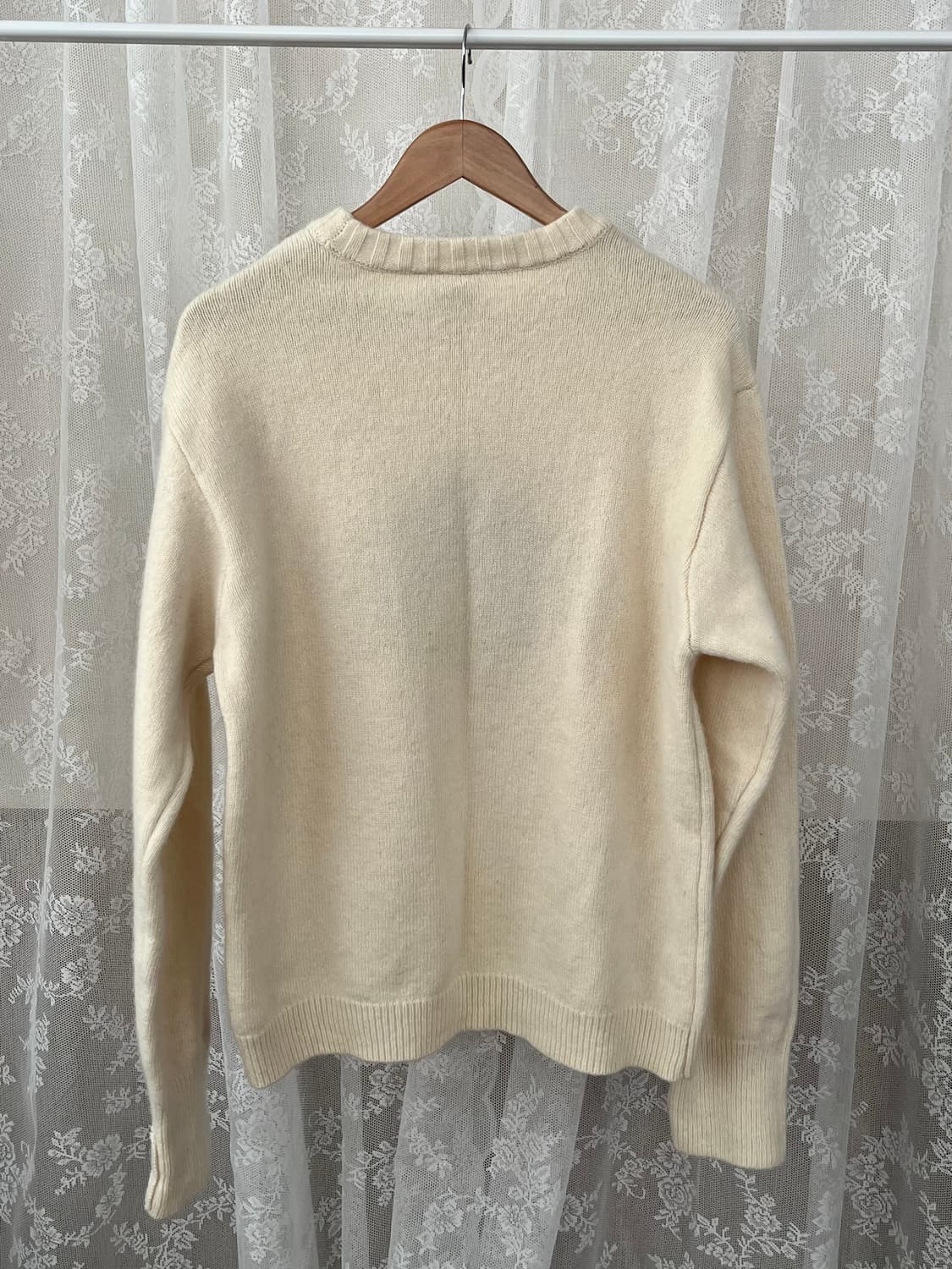 XL) 디키즈 트리 로고 풀오버 니트 아이보리 상품이미지2