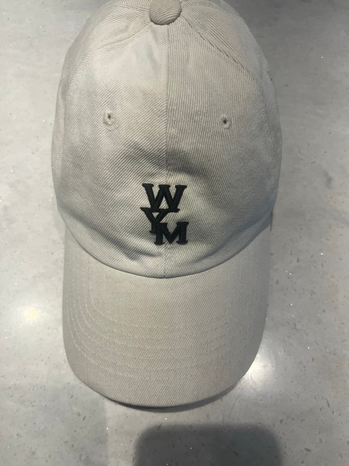 우영미 베이지 볼캡 상품이미지1