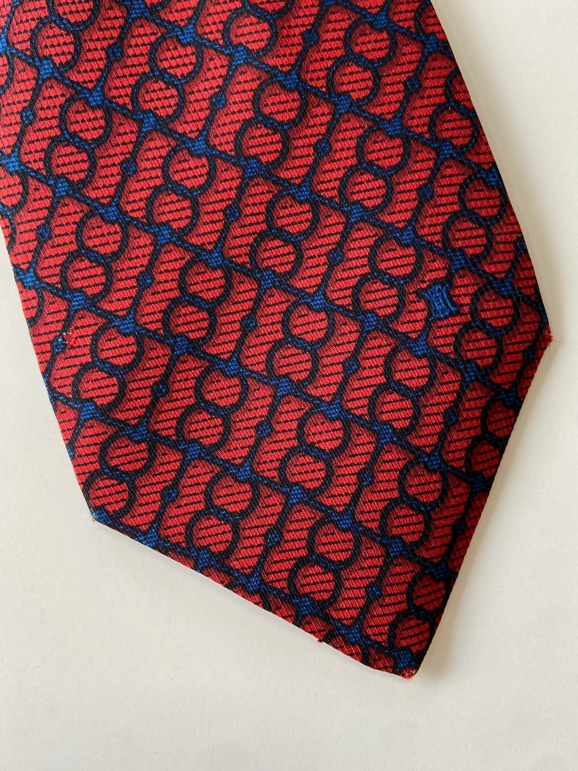 셀린느(celine) 심플로고 명품 정품 넥타이 상품이미지8