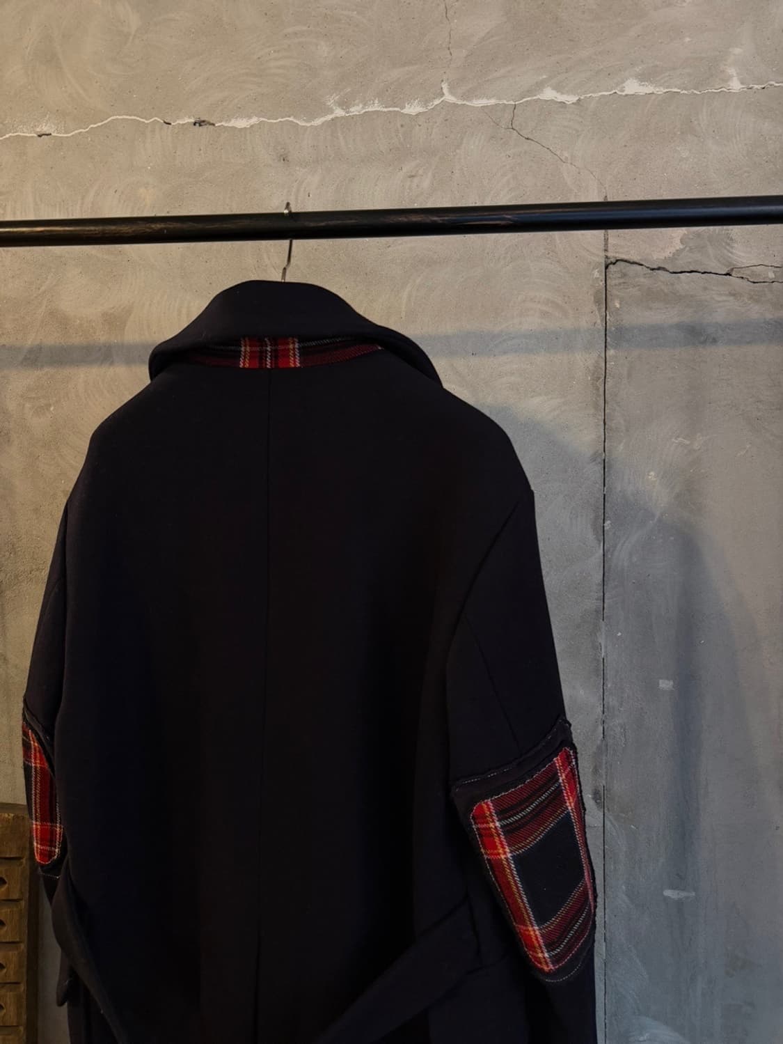 시스템 더블 브레스티드 코트 100~105 상품이미지6