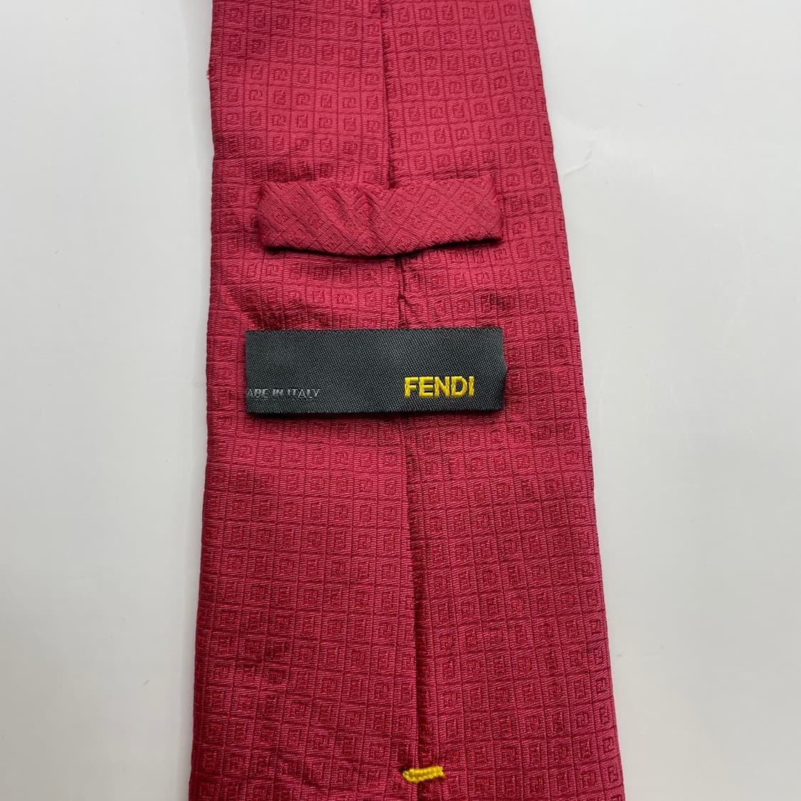 380) (FENDI) 펜디 패턴 넥타이 상품이미지5