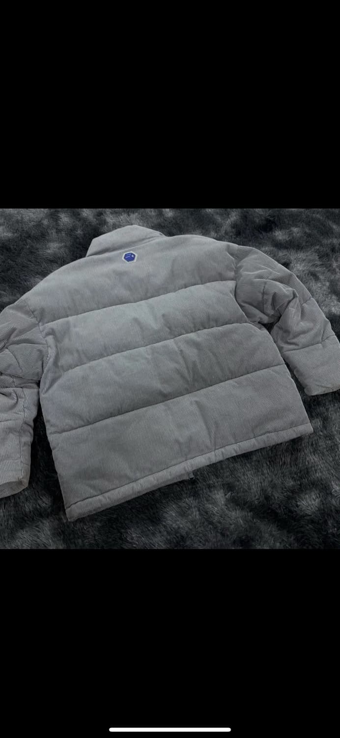 투티/ 0077 FDM 코듀로이 패딩 점퍼 자켓 그레이 회색 상품이미지5