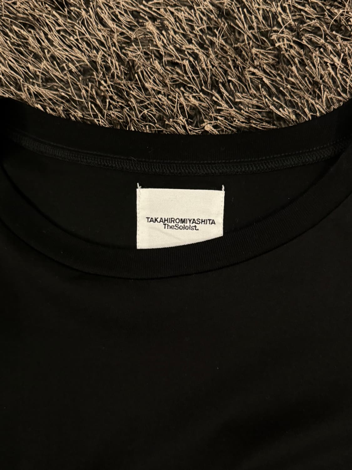 OVERSIZED L/S TEE - PLAINSONG (BLACK) 상품이미지4