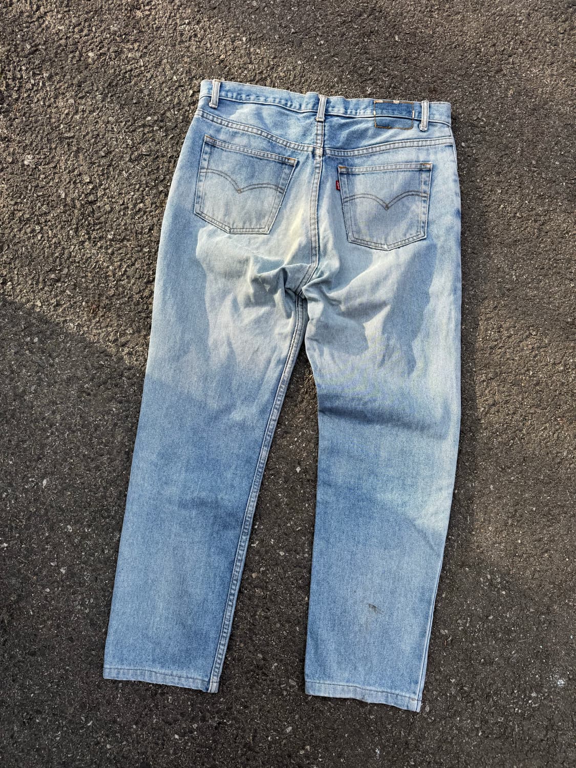 90s 리바이스 501 데미지 워싱 데님팬츠 상품이미지3