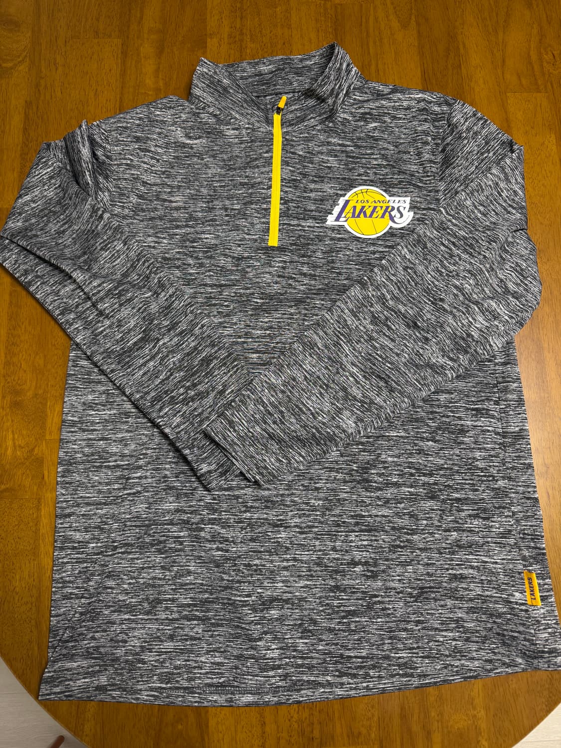 NBA LA 레이커스 하프집업 (US L) 100-105 사이즈 상품이미지1