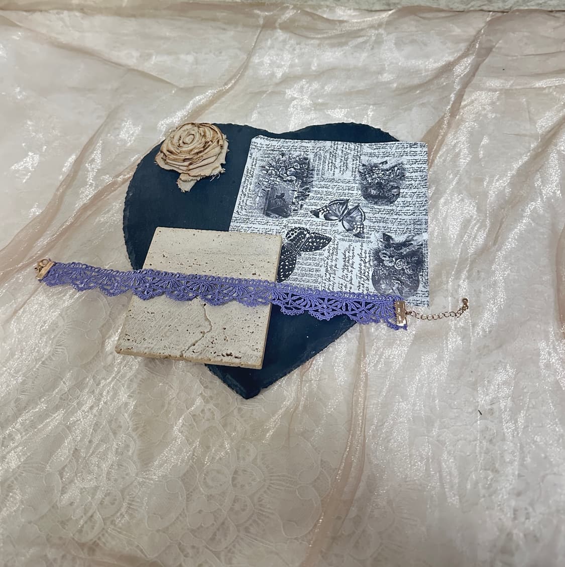 빈티지 레이스 초커 목걸이 상품이미지2