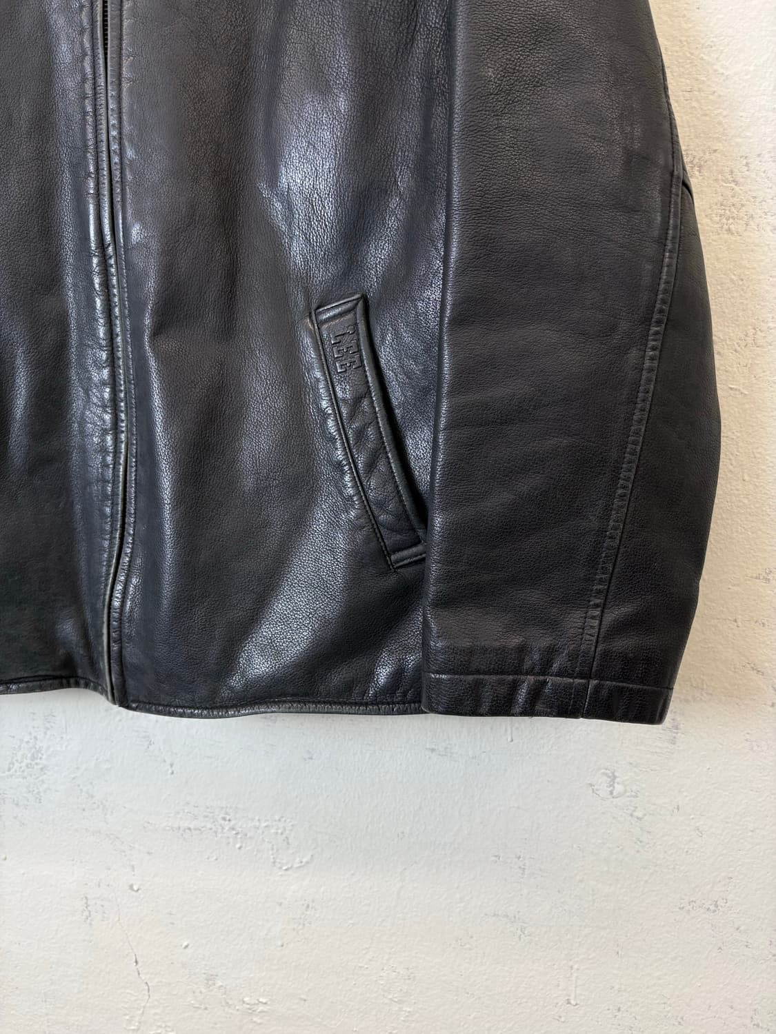 Lee 리 빈티지 카우레더 자켓 상품이미지4