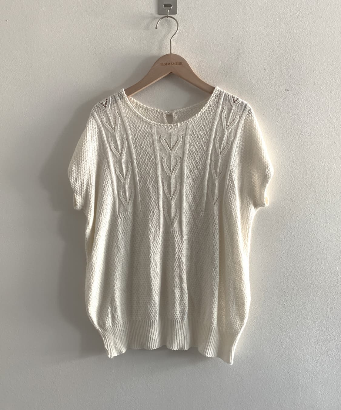 (Vintage)Twist Vintage Loose Knit 상품이미지1