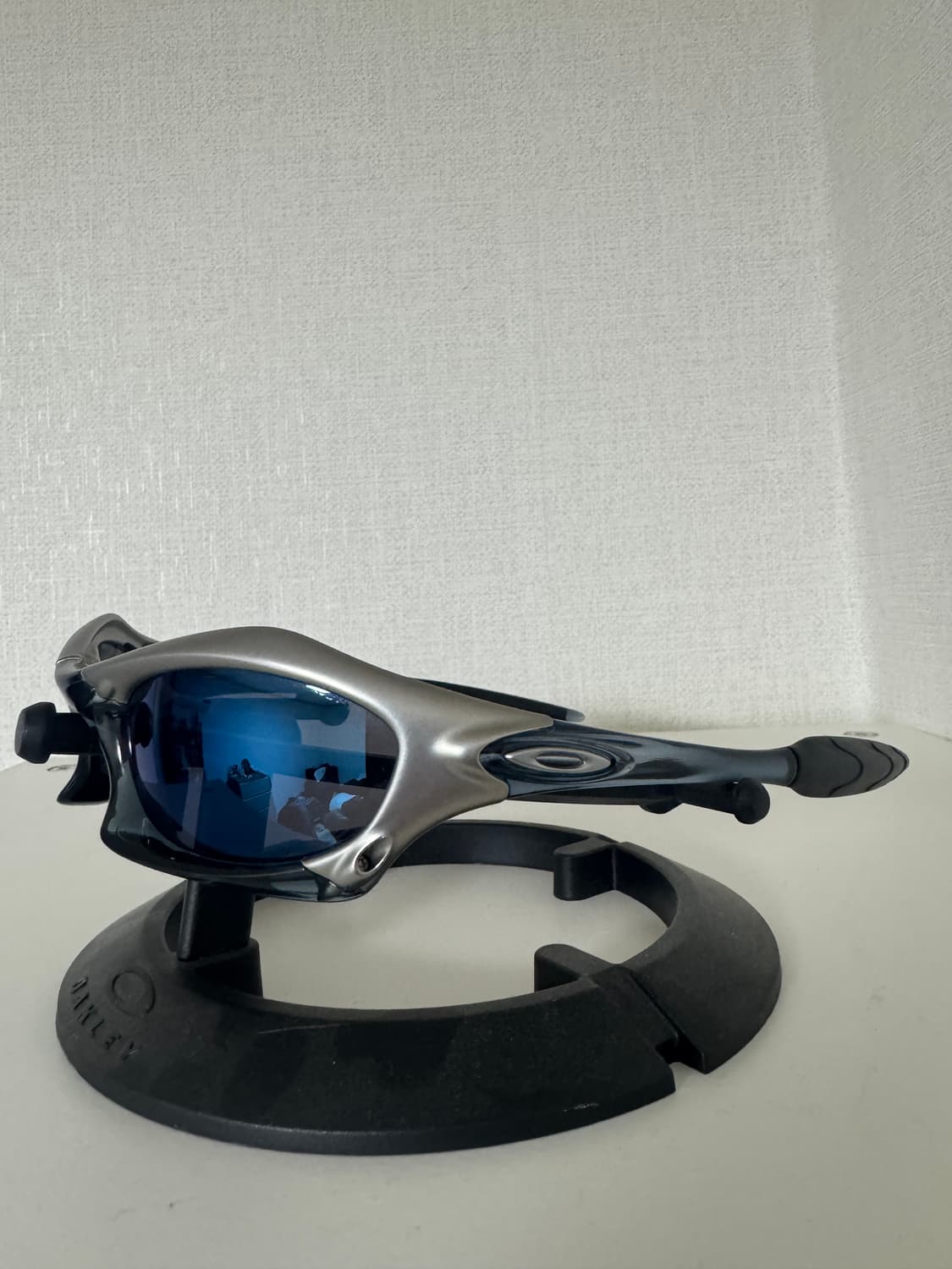 오클리 스플라이스 크리스탈 블랙 블루아이스렌즈 Oakley Splice 상품이미지3