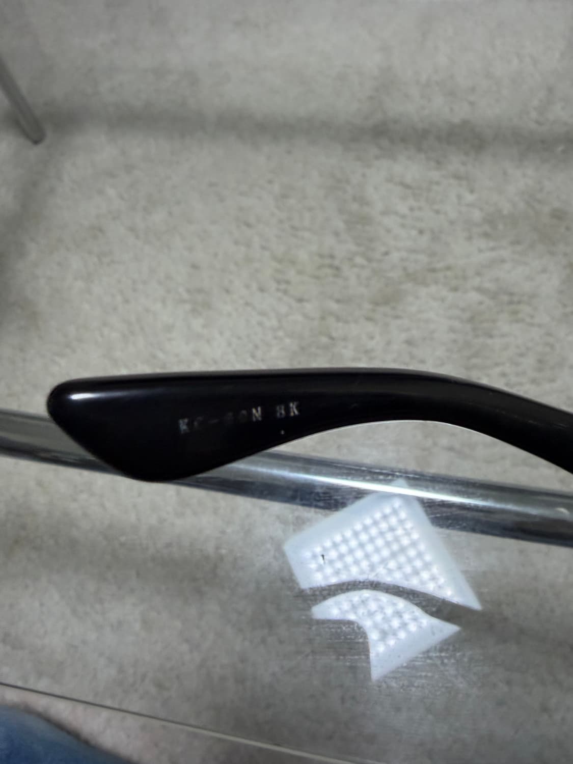 금자안경 가네코 옵티컬 kc 60n 블랙 47-23 상태 굿 상품이미지7
