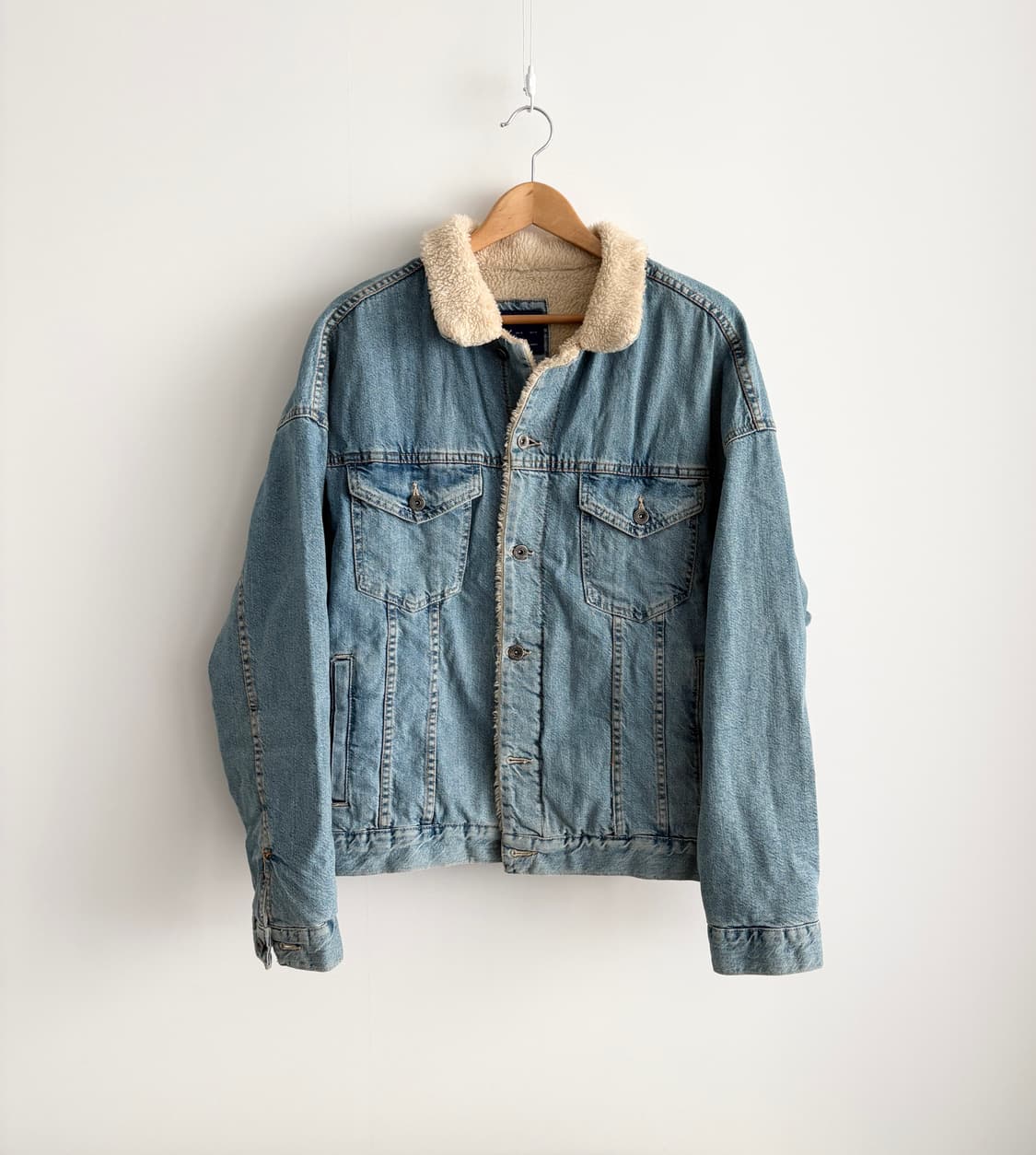 자라 ZARA MAN 쉐르파 데님 자켓 XL 상품이미지1