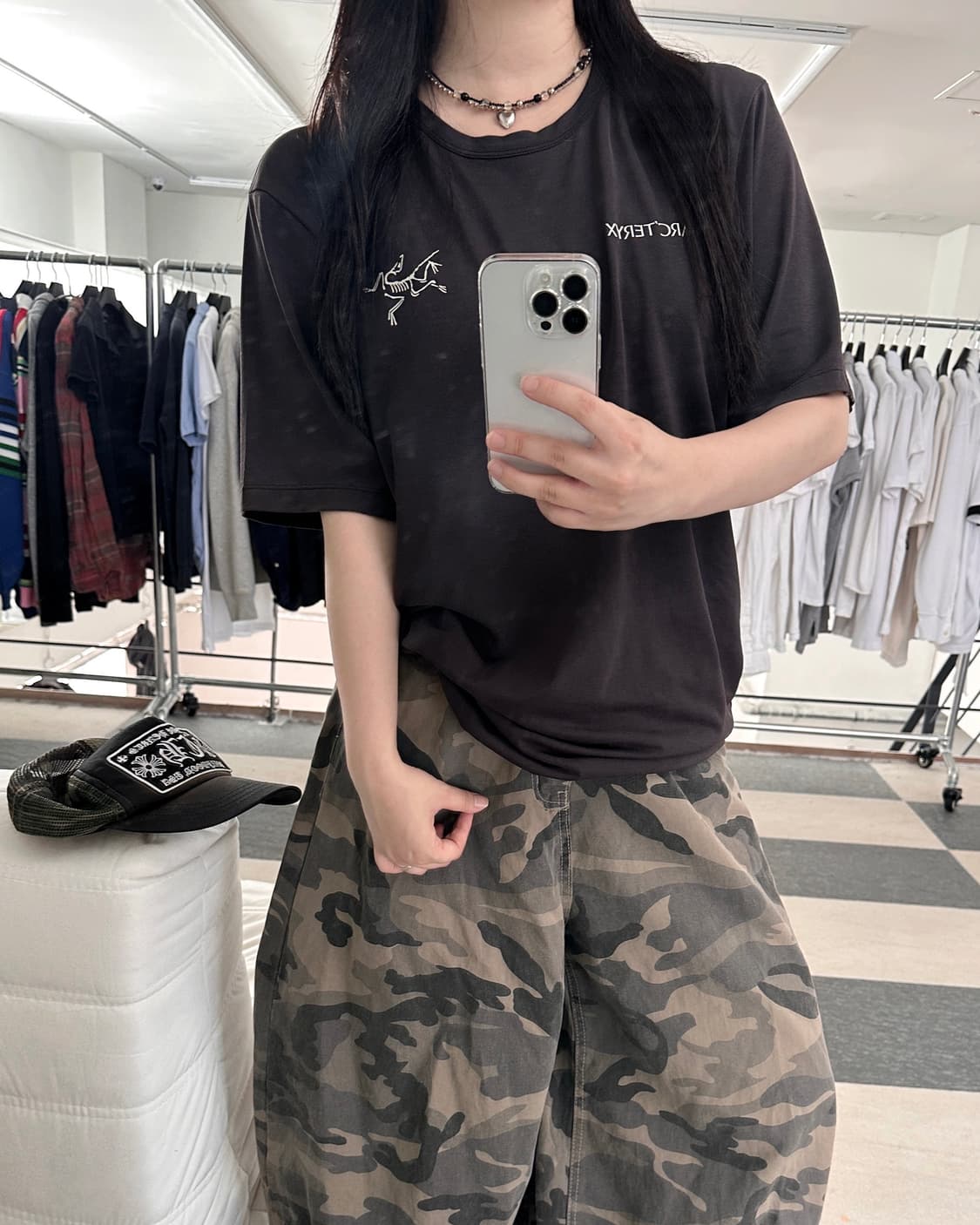아크테릭스 캡티브 스플릿 반팔 티셔츠  상품이미지9