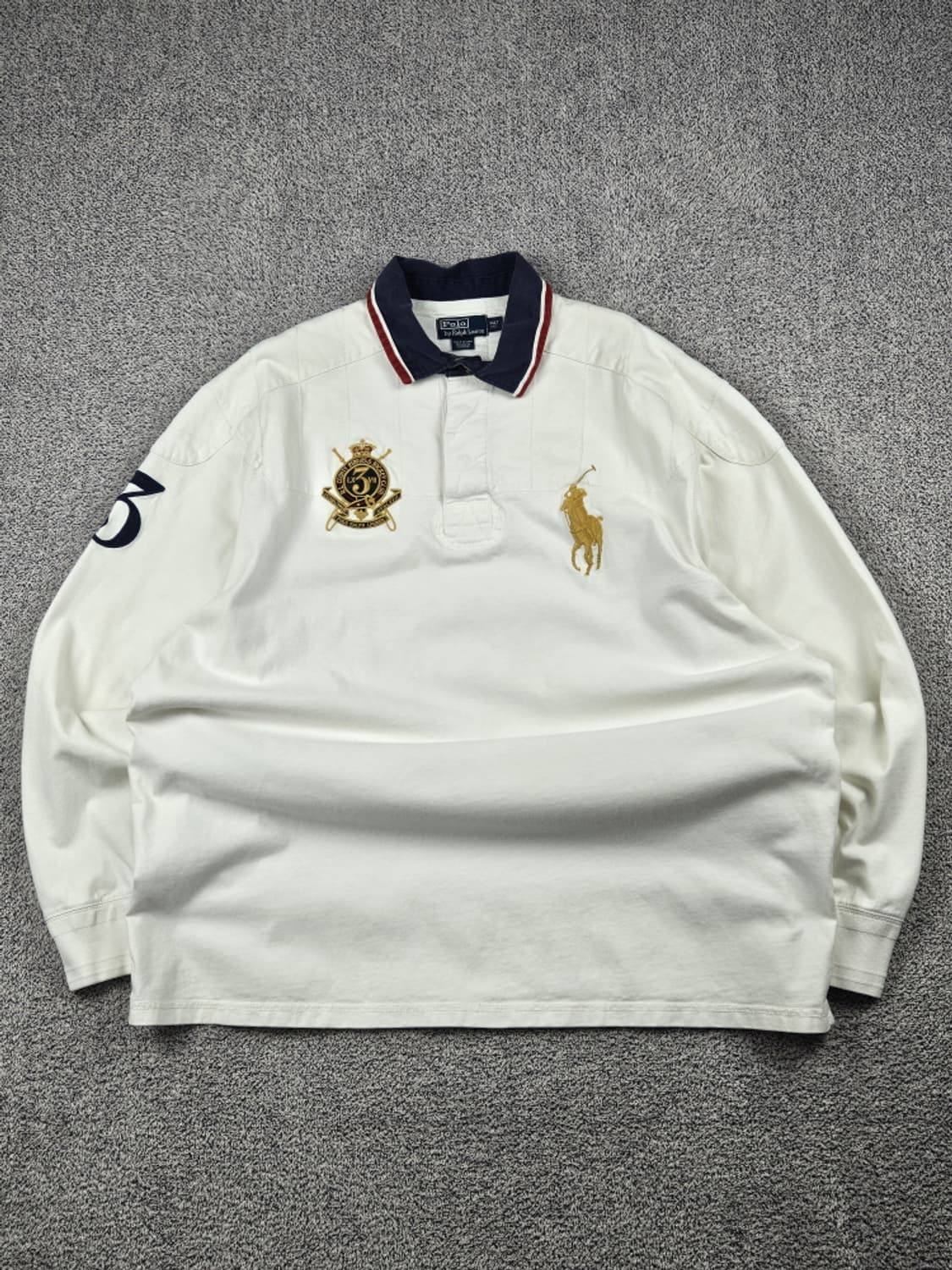 폴로랄프로렌 라이더스앤조키클럽 카운티 럭비 티셔츠 (3XL) /10360 상품이미지1