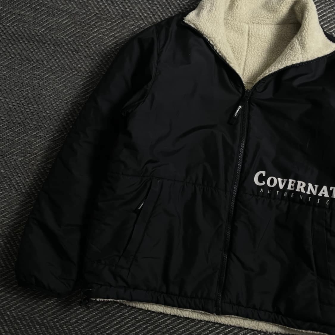 커버낫 빅로고 리버시블 플리스 자켓 o 4864 상품이미지3