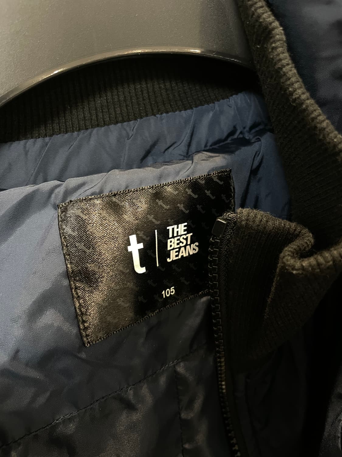 (105) tbj 네이비 락시크 블루종 바람막이 자켓 상품이미지6