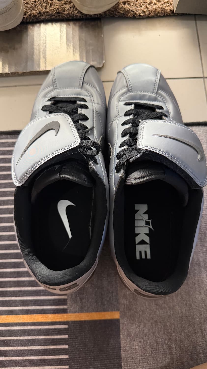 나이키 코르테즈 레더 SE 메탈릭 실버 270 상품이미지2