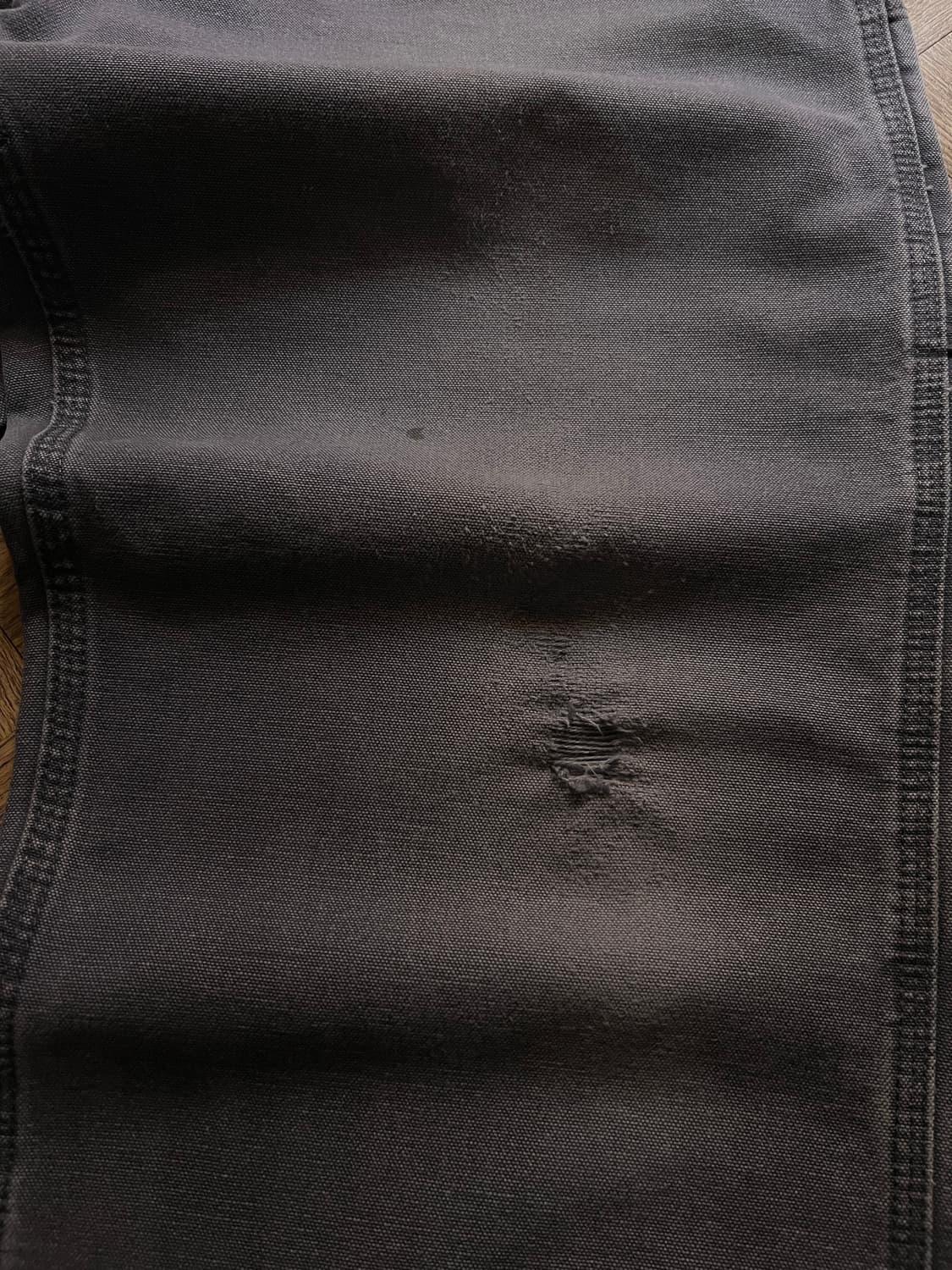 [36]칼하트 USA 빈티지 워싱 페트롤 블루 카펜터 워크 팬츠 상품이미지4