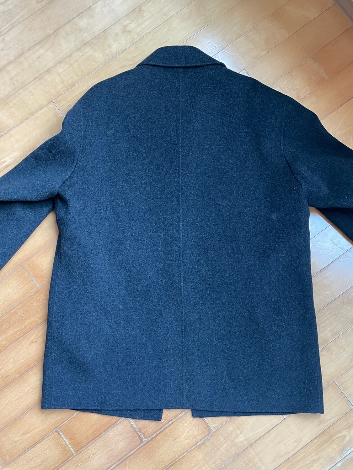 Guy Laroche 남성 차콜 모직 코트 상품이미지5