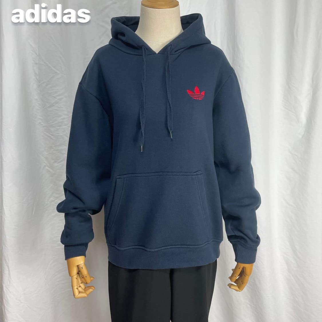[S] 아디다스 기모 후드티 (새상품급) 상품이미지2