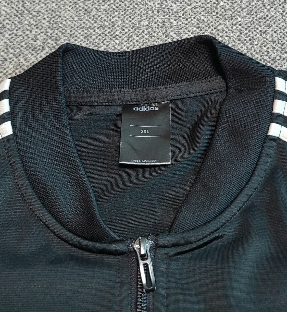 아디다스 삼선 져지 블랙 2XL 정사이즈 로 100  -105  적당 상품이미지8