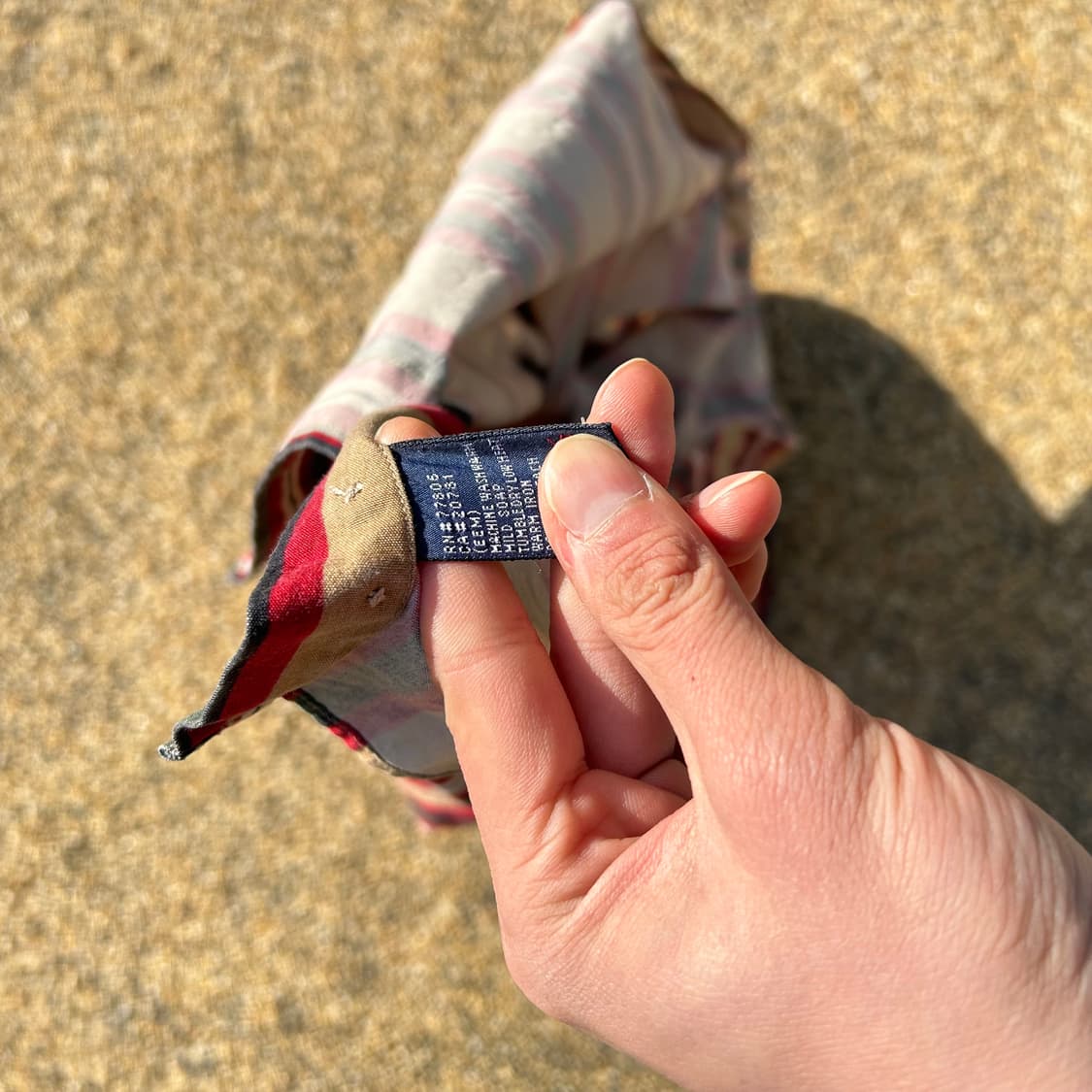 타미힐피거 90S 스트라이프 카라 셔츠 상품이미지6