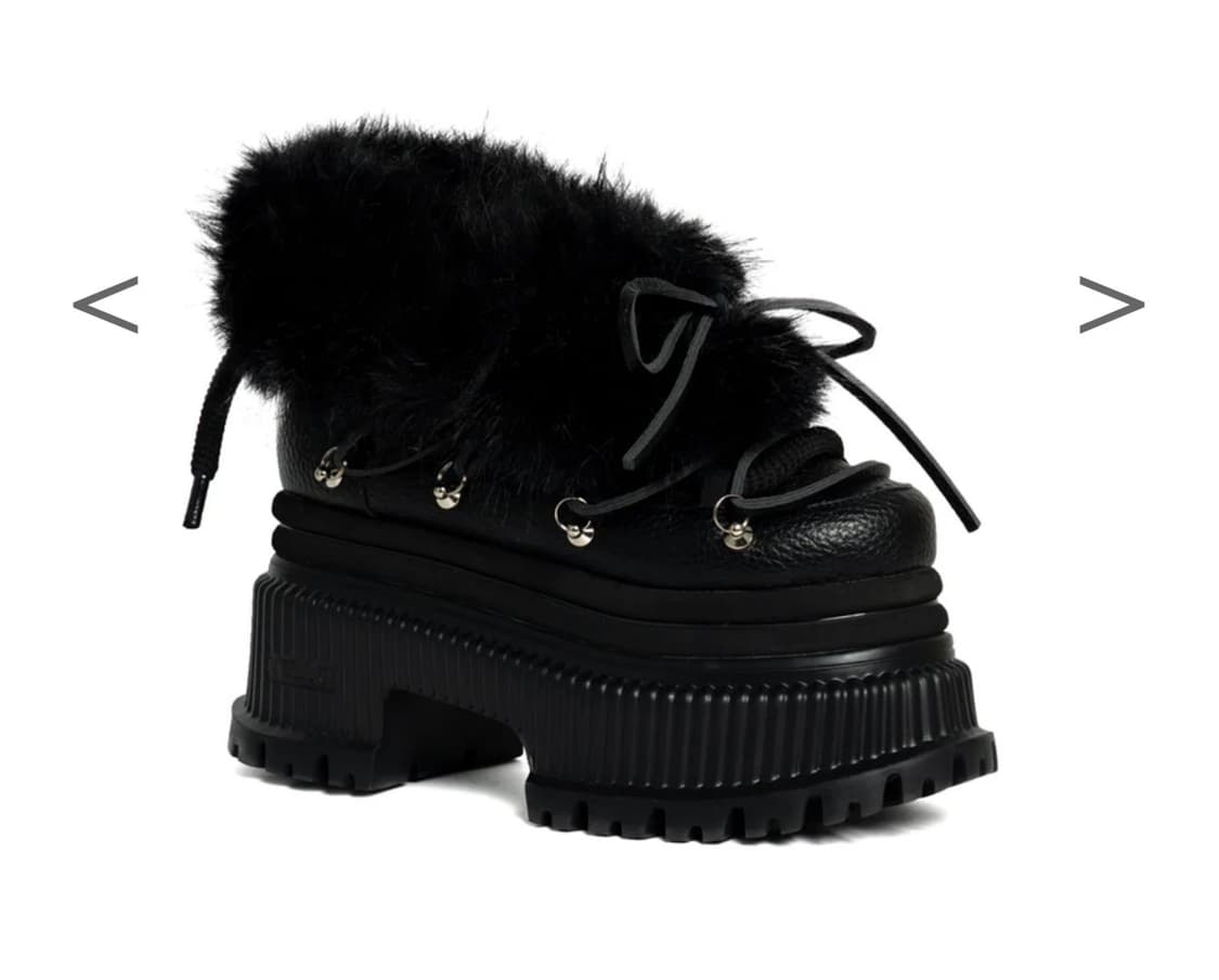 YELLO 리바 플랫폼 숏부츠 상품이미지1