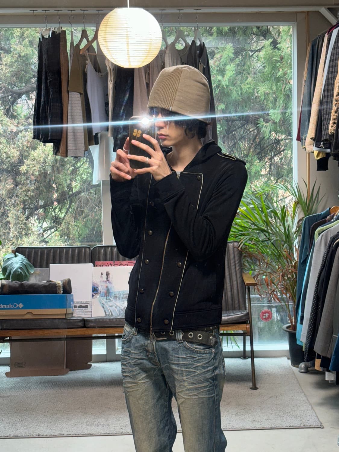 Ca4la 베이지 비니 상품이미지4