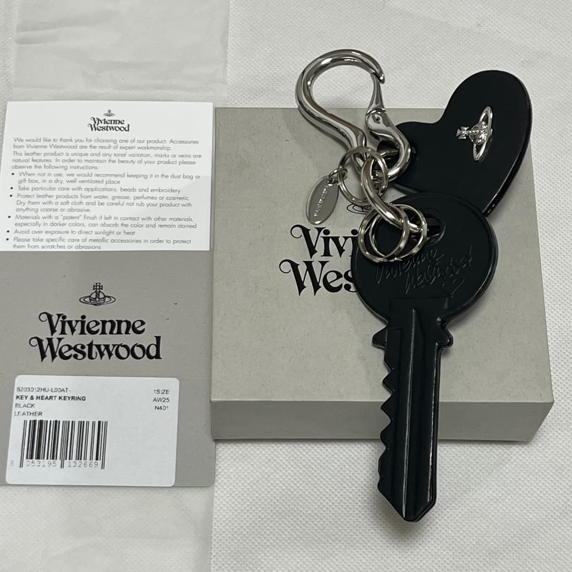 비비안웨스트우드 25fw 키&하트 키링 상품이미지3