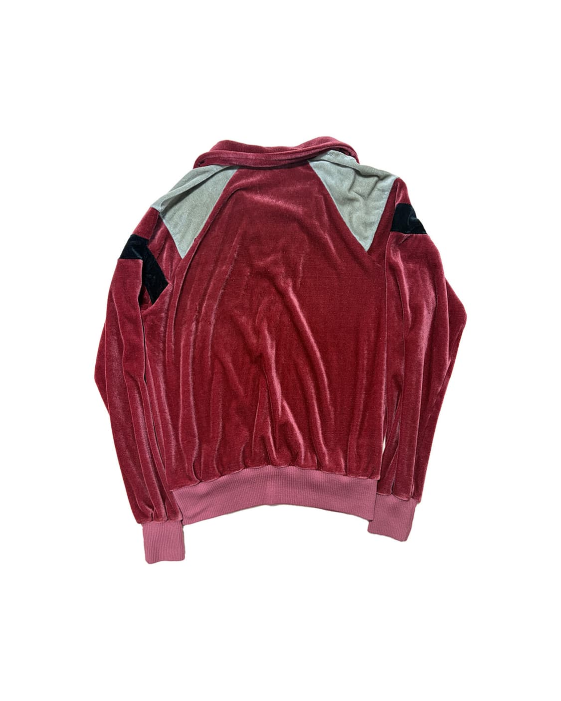 90s 빈티지 버건디 럭비셔츠  상품이미지5