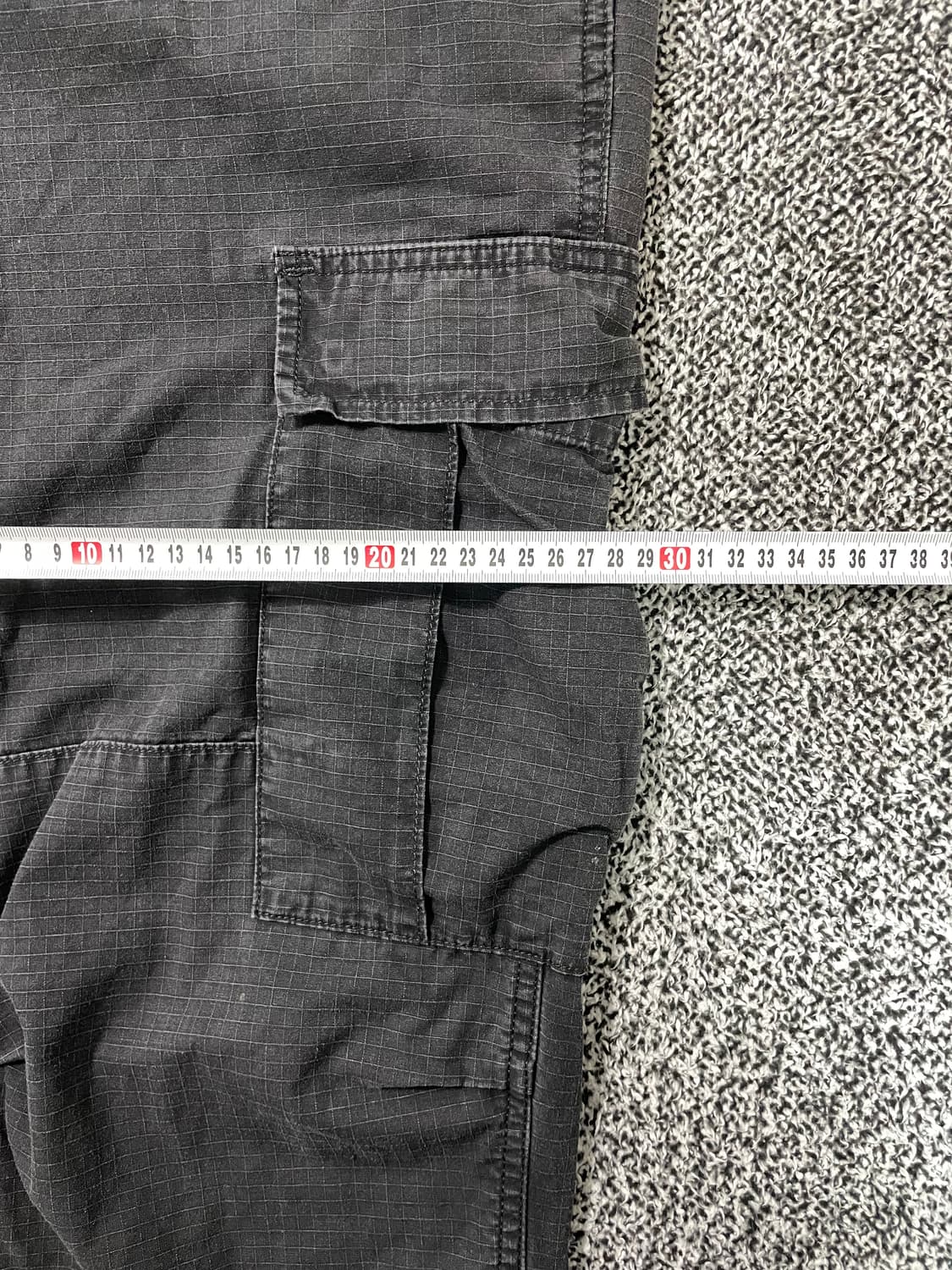 빈티지9. 칼하트 윕 WIP 에비에이션 카고 팬츠 워크팬츠 차콜그레이 상품이미지5