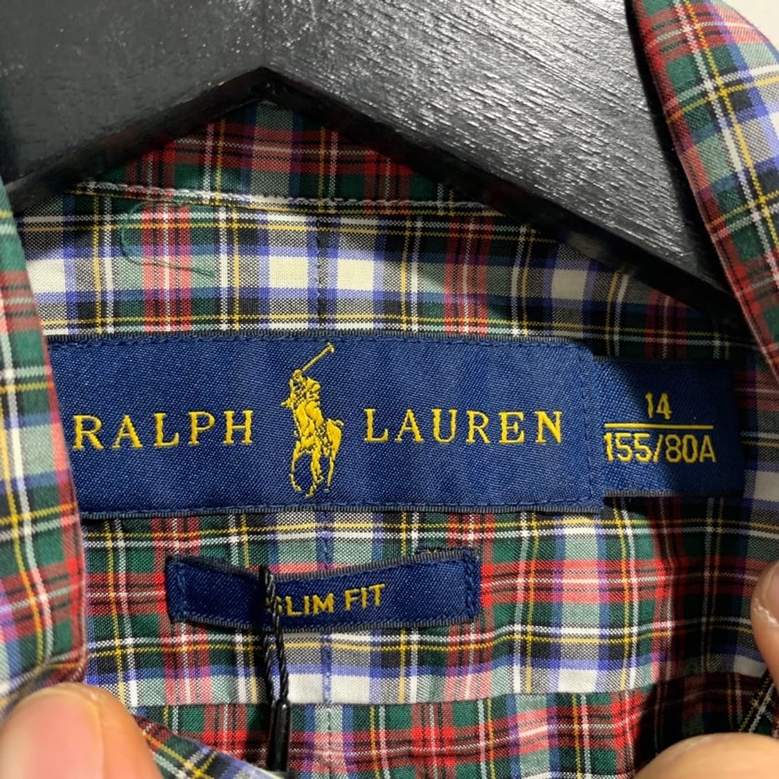 폴로 랄프로렌 체크셔츠 상품이미지5