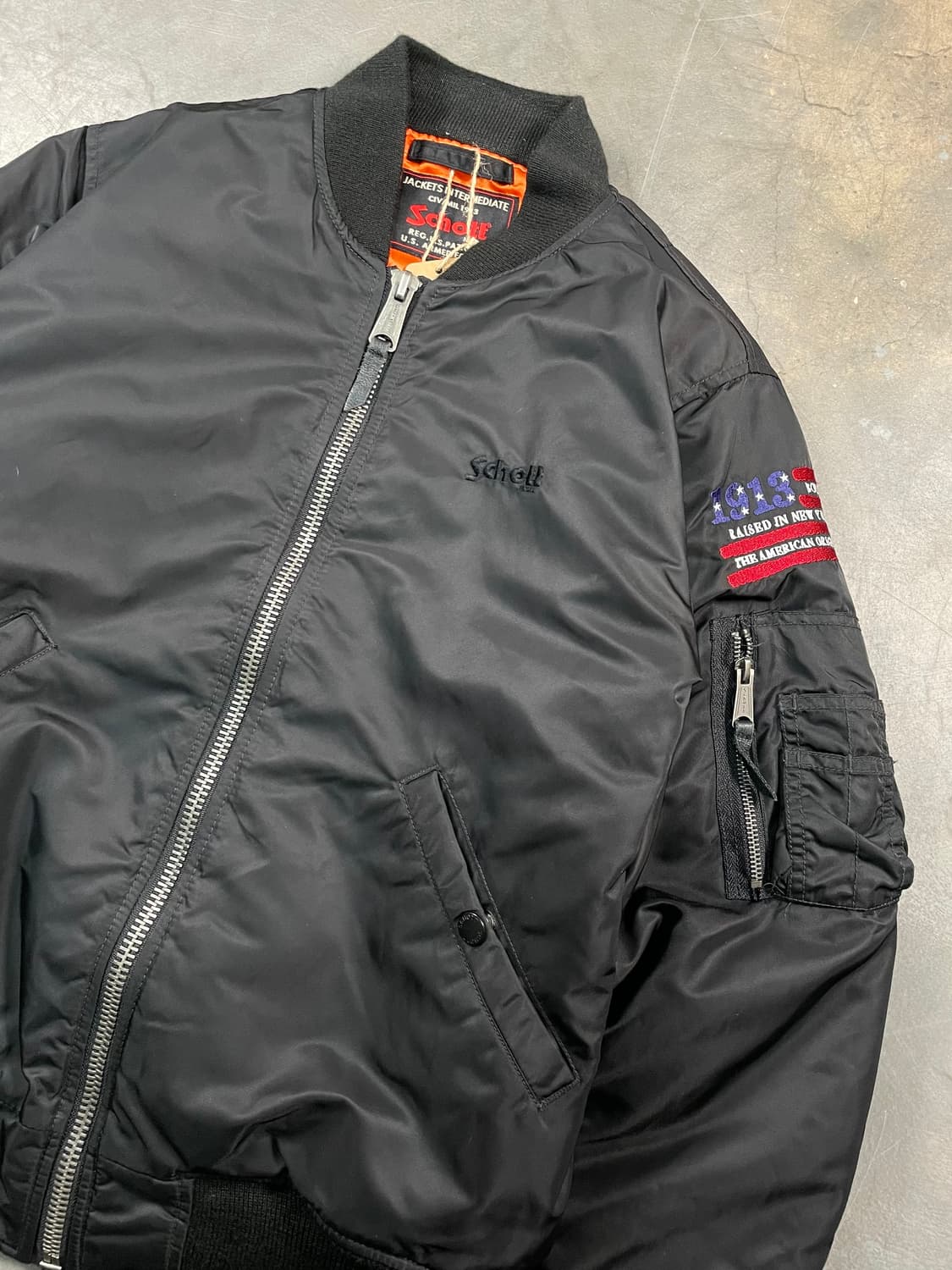 쇼트 MA1 항공 점퍼 상품이미지2