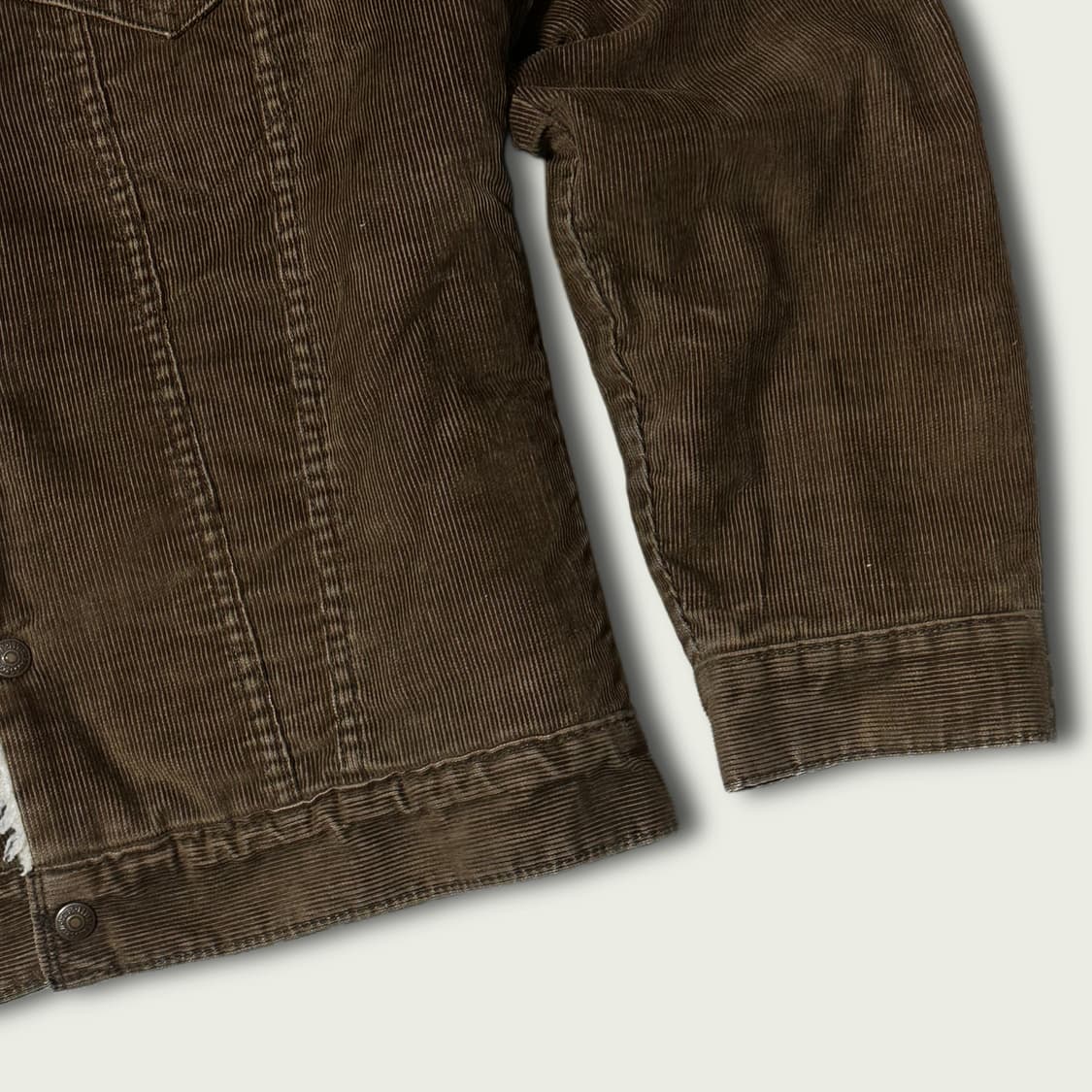 80's 코듀로이 셰르파 트러커 상품이미지3