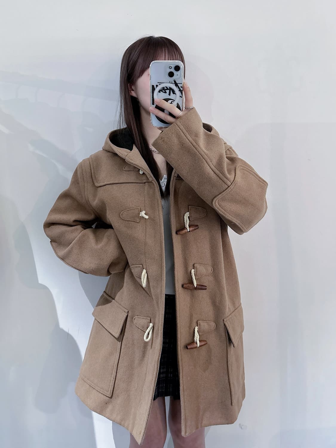 갭 카멜 떡볶이 코트 상품이미지2