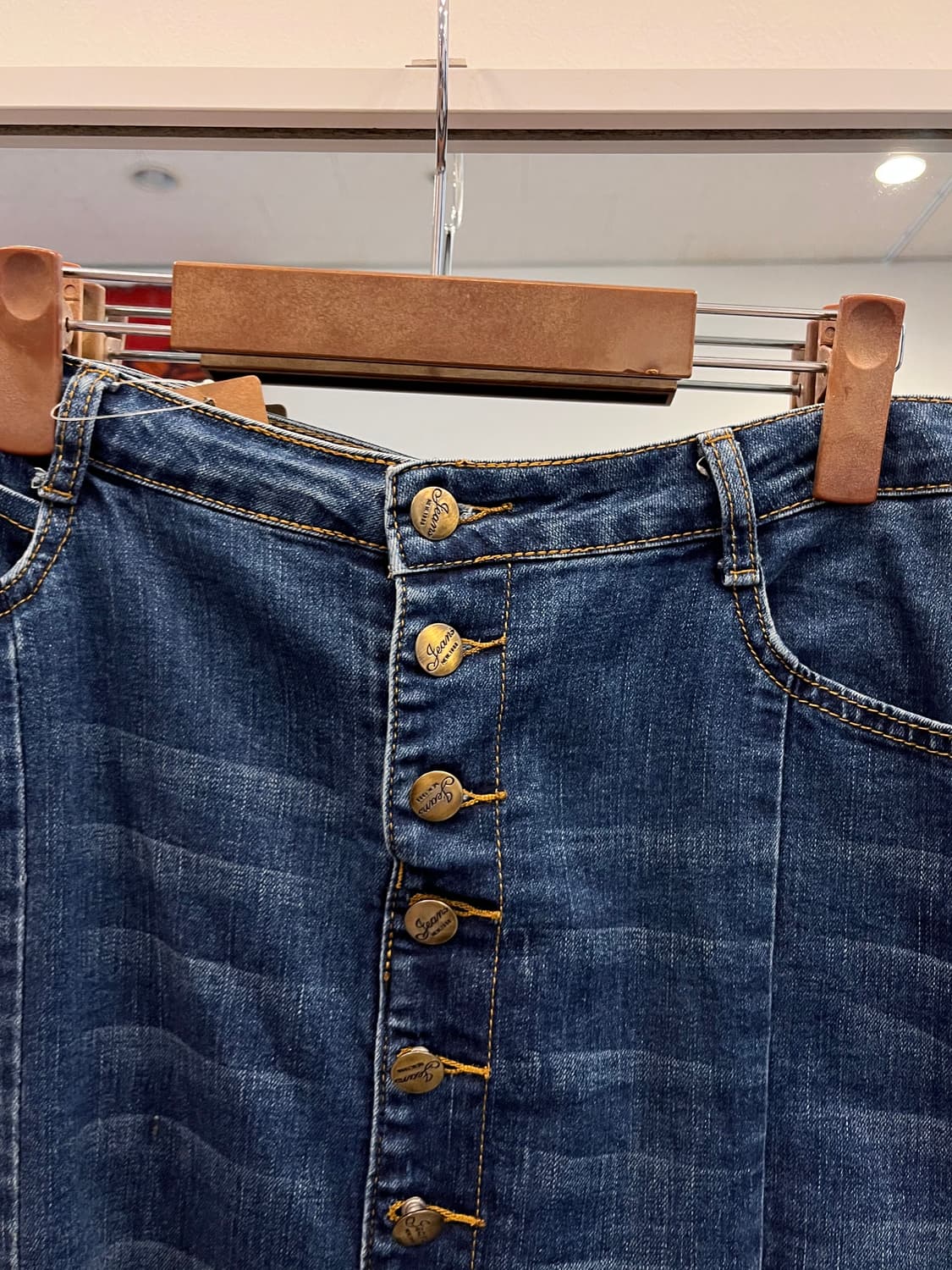 Vtg 빈티지 데님 스커트 (31-32inch) 상품이미지2