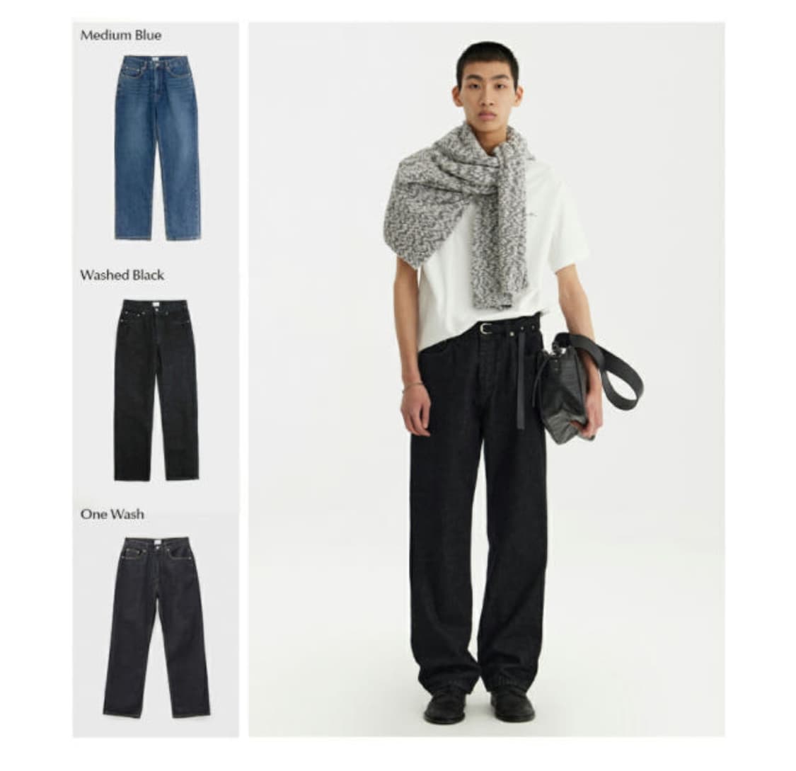 [YOUTH] Straight Denim Pants 유스 데님 (M) 상품이미지10