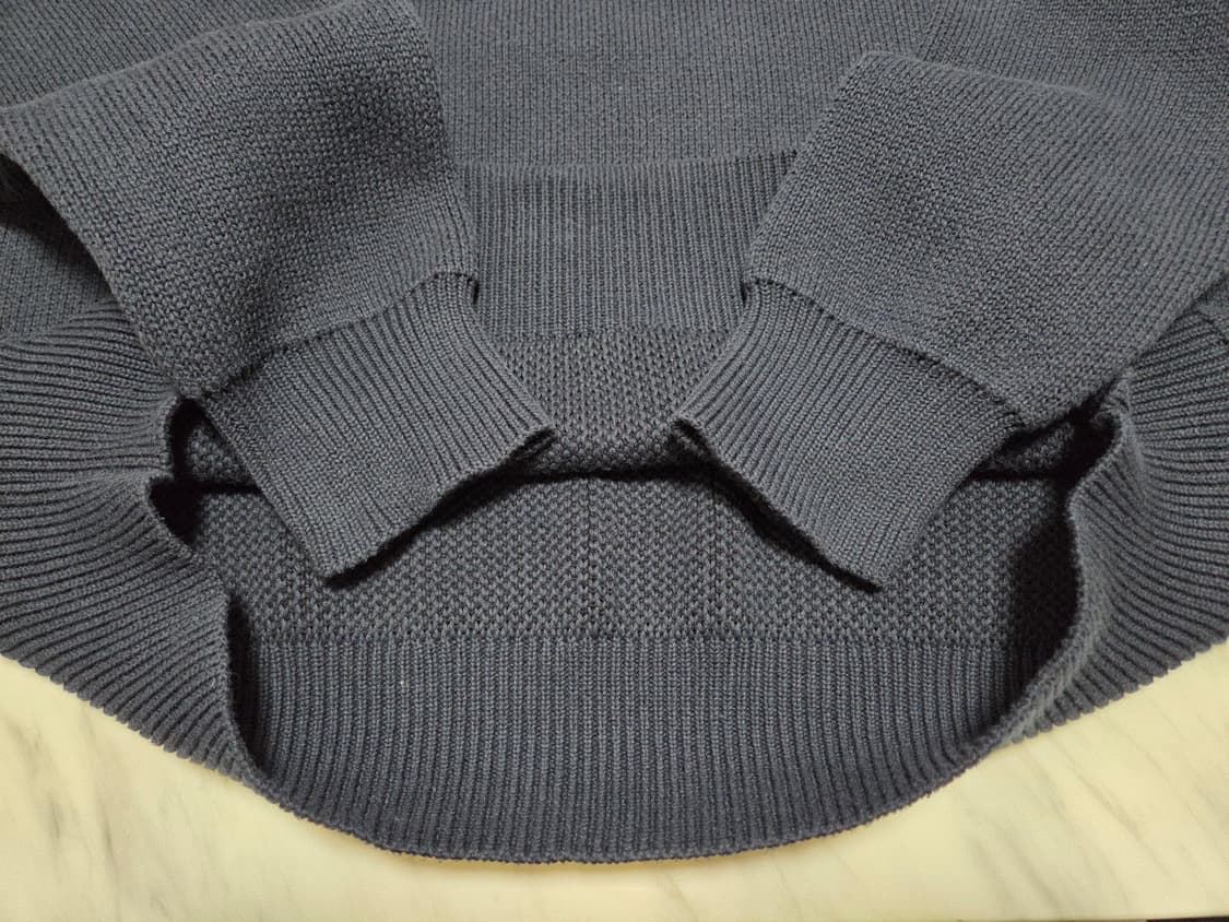 피오갓에센셜 풀오버 다크 네이비 니트 상품이미지5