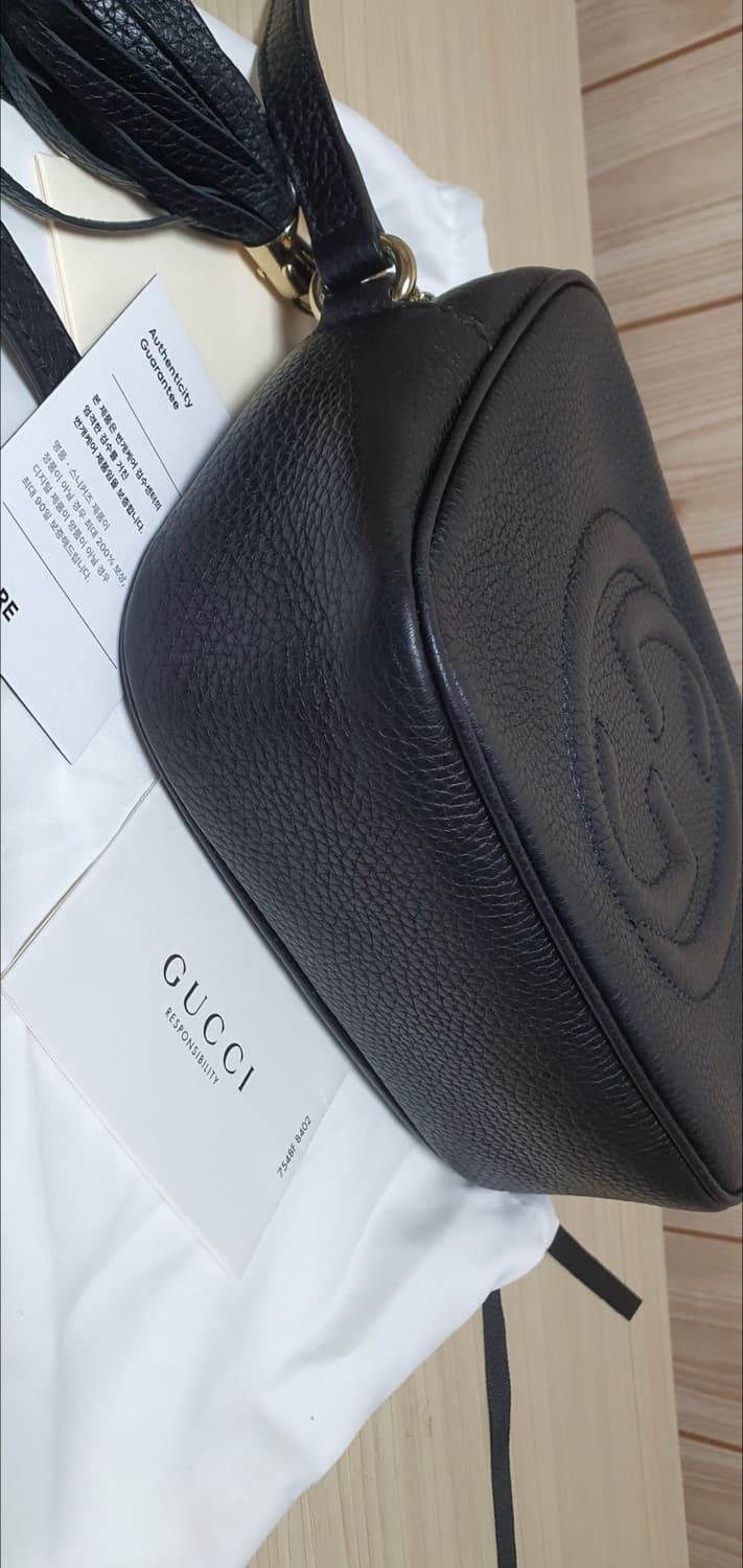 구찌 테슬 디스코 크로스백/카메라백 새상품급 정품(감정서O) 상품이미지7