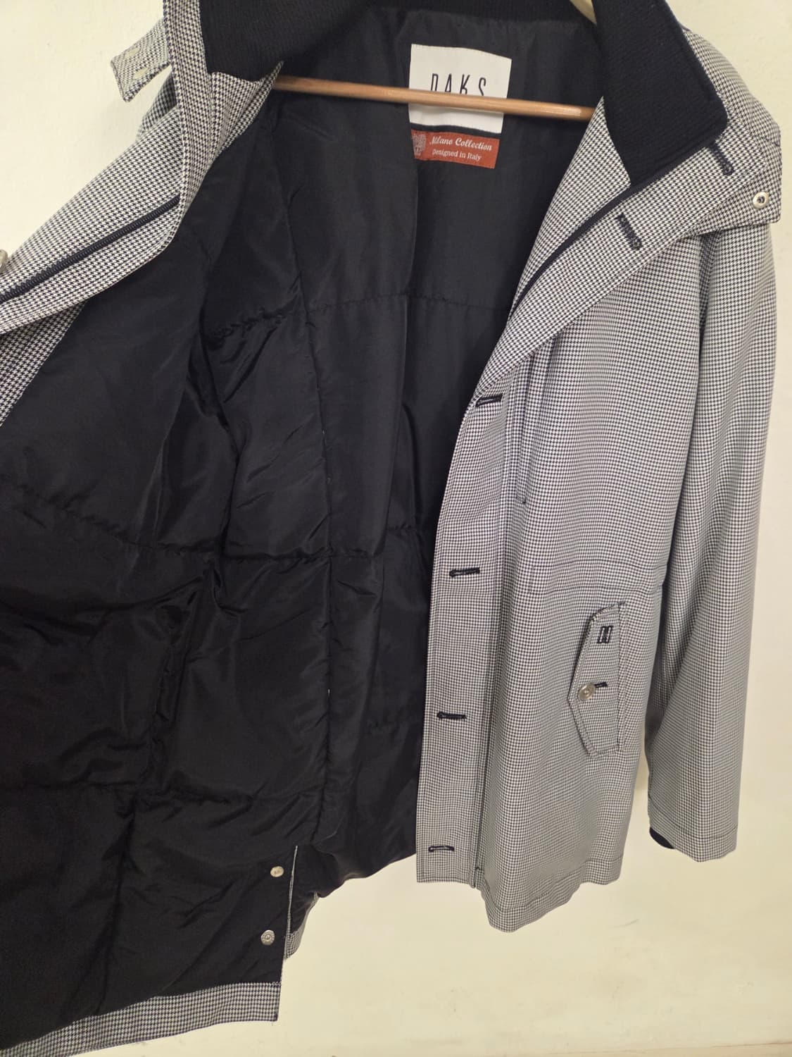 닥스 하운드체크 구스다운 상품이미지8